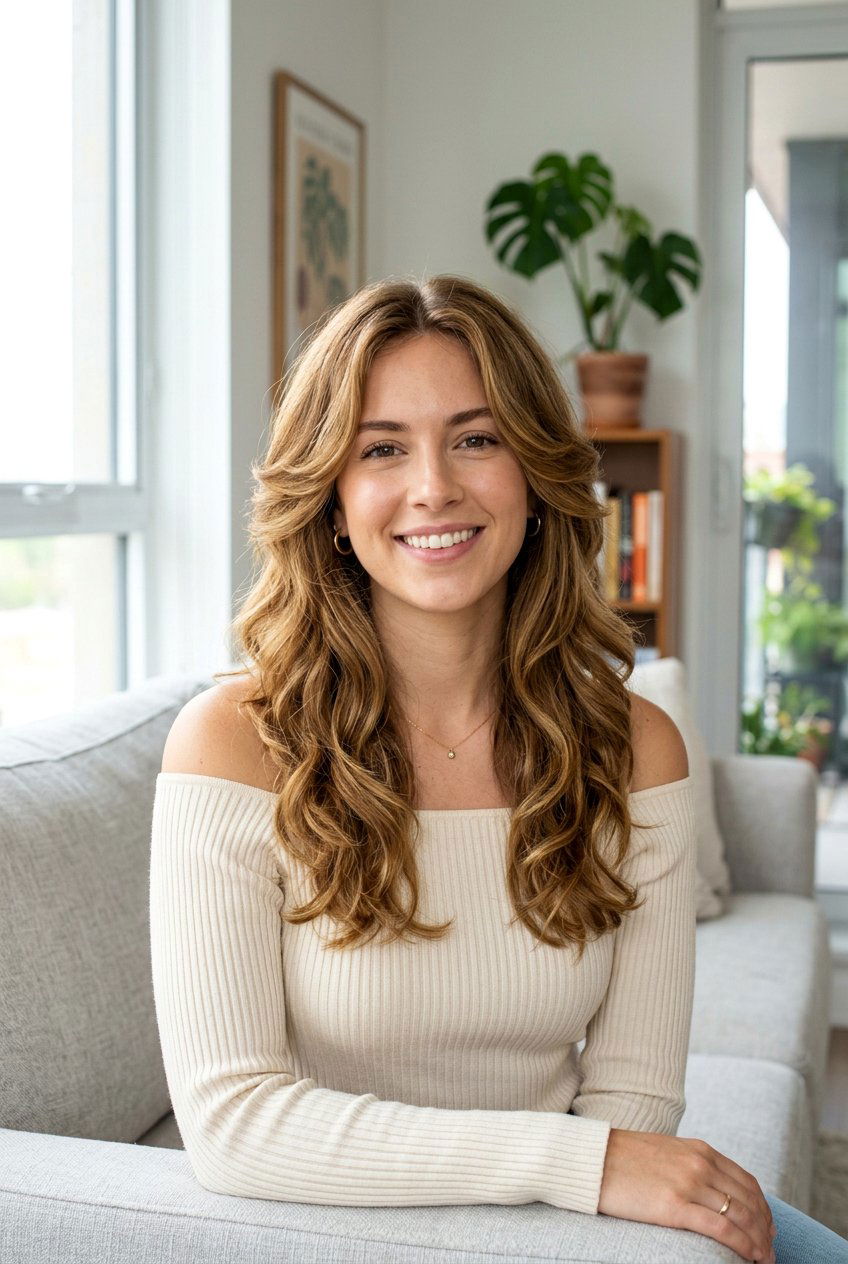 Layered Butterfly Haircut - 20 butterfly haircut for wavy hair women - 20 butterfly haircut for wavy hair women