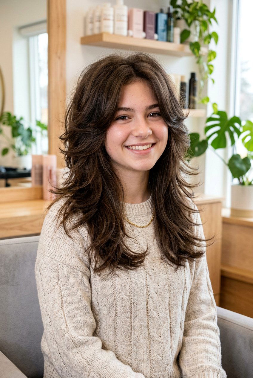 Layered Butterfly Haircut For Thick Hair - 20 butterfly haircut for teenage girls - 20 butterfly haircut for teenage girls