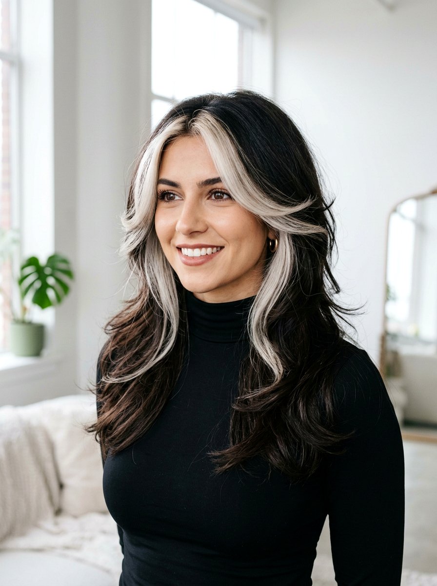 Layered Butterfly Haircut With Money Piece - 20 layered butterfly haircut for fine hair - 20 layered butterfly haircut for fine hair