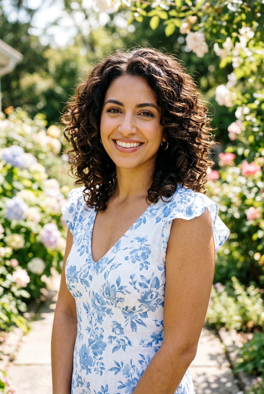 Layered Curly Lob - 20 low maintenance haircut for black women - 20 low maintenance haircut for black women