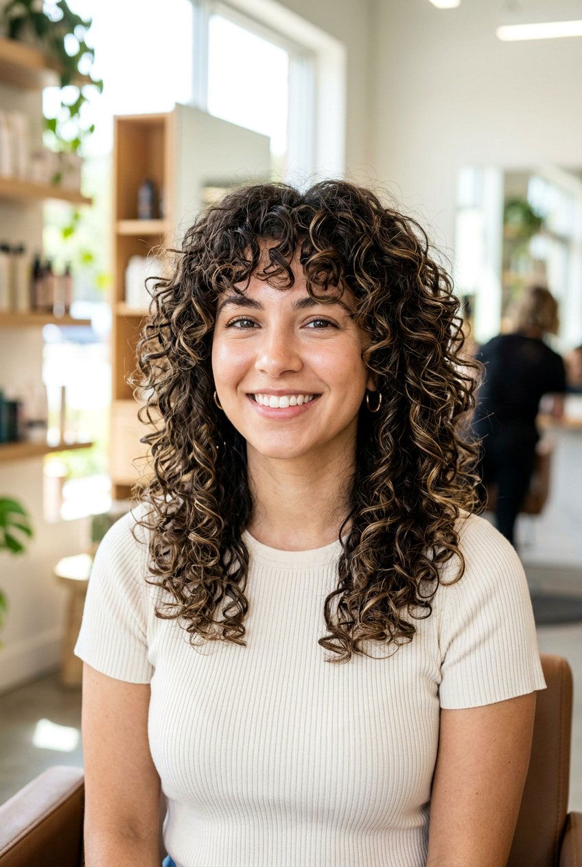 Layered Curly Shag - 20 curly shag haircut - 20 curly shag haircut