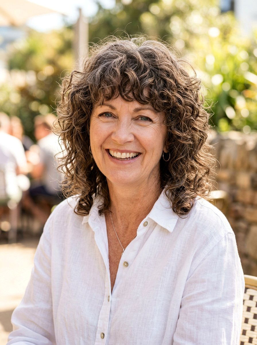 Layered Curly Wolf Cut - 20 curly wolf cut for mature women - 20 curly wolf cut for mature women