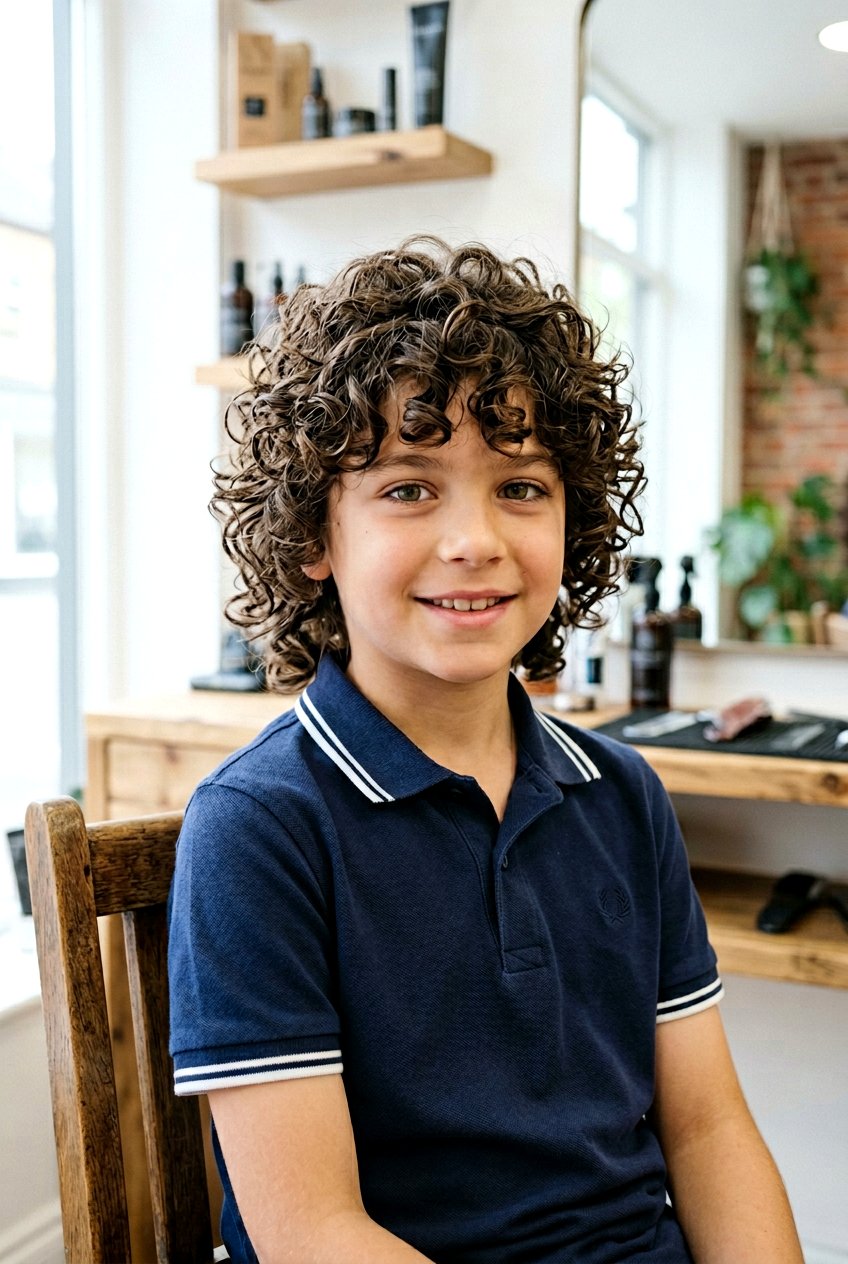 Layered Curly Wolf Cut - 20 boys wolf cut for curly hair - 20 boys wolf cut for curly hair