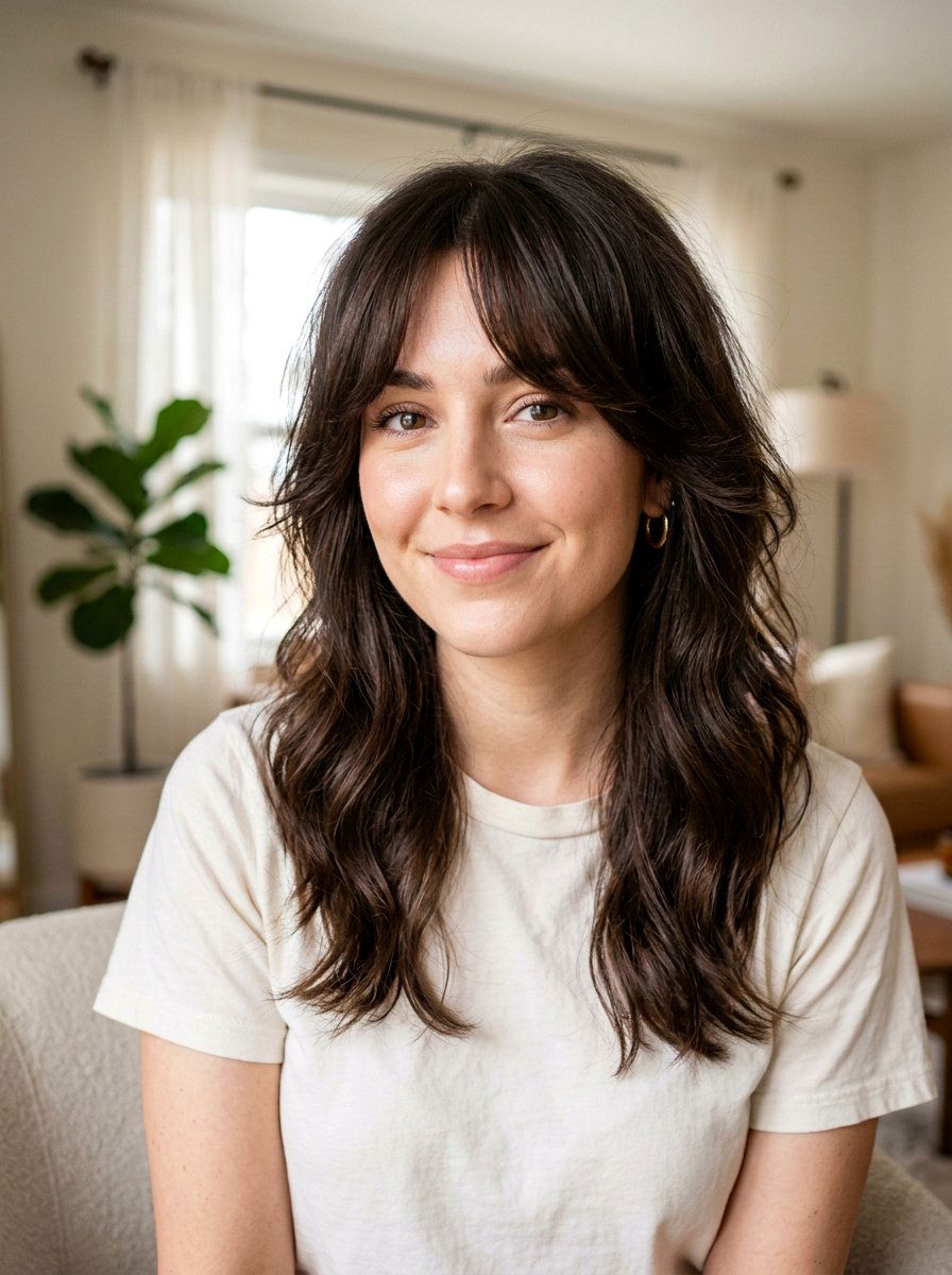 Layered Curtain Bang Haircut For Low Porosity Hair - 20 layered haircut for low porosity hair - 20 layered haircut for low porosity hair