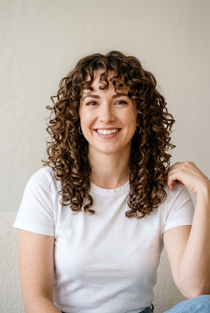 Layered Cut For Curly Hair - 20 best haircut for natural curly hair - 20 best haircut for natural curly hair