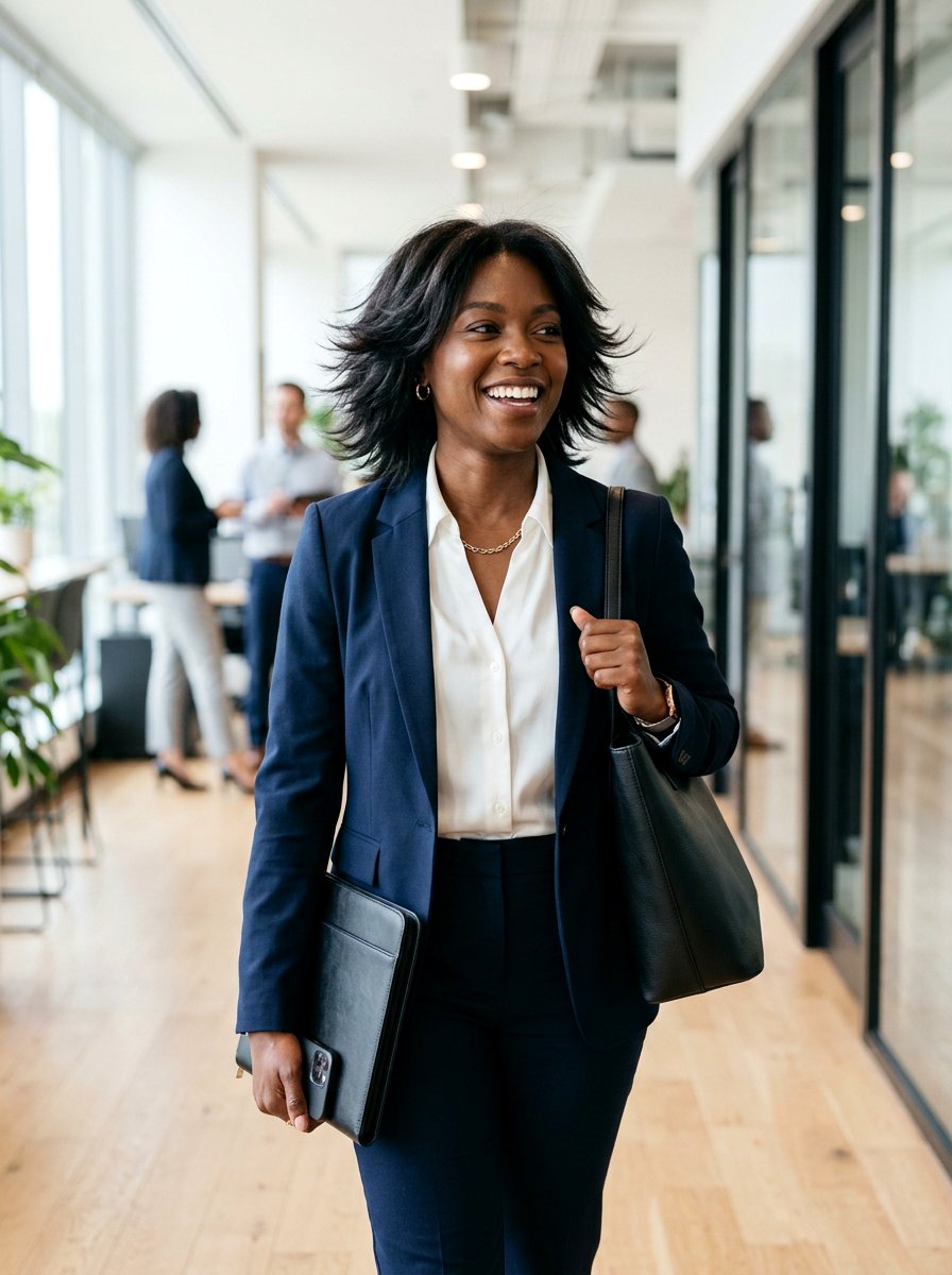 Layered Feather Cut - 20 trending hairstyle ideas for black women - 20 trending hairstyle ideas for black women