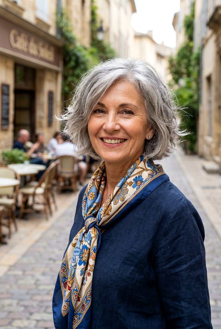 Layered French Bob Haircut - 20 low maintenance layered hairstyle for older women - 20 low maintenance layered hairstyle for older women