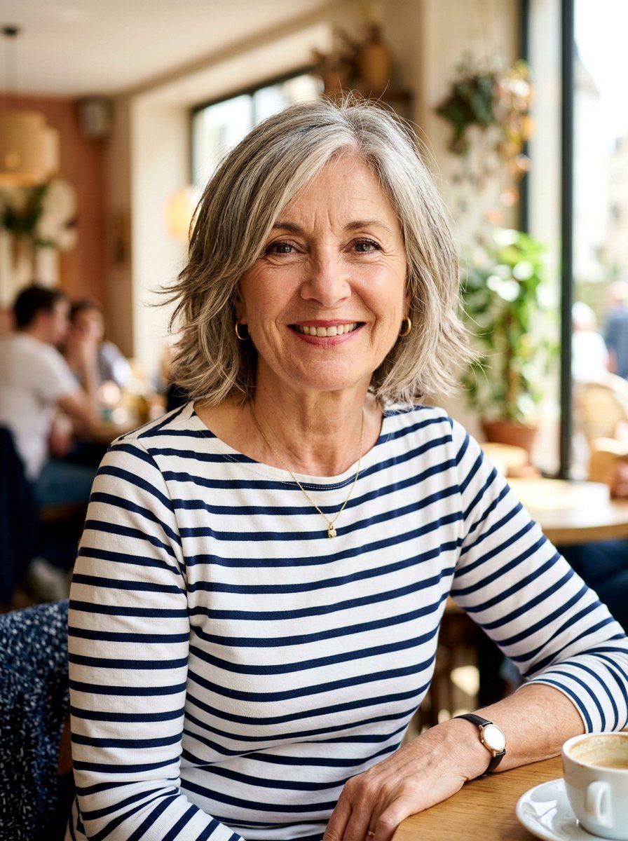 Layered French Bob Shoulder Length - 20 older women shoulder length layer ideas - 20 older women shoulder length layer ideas