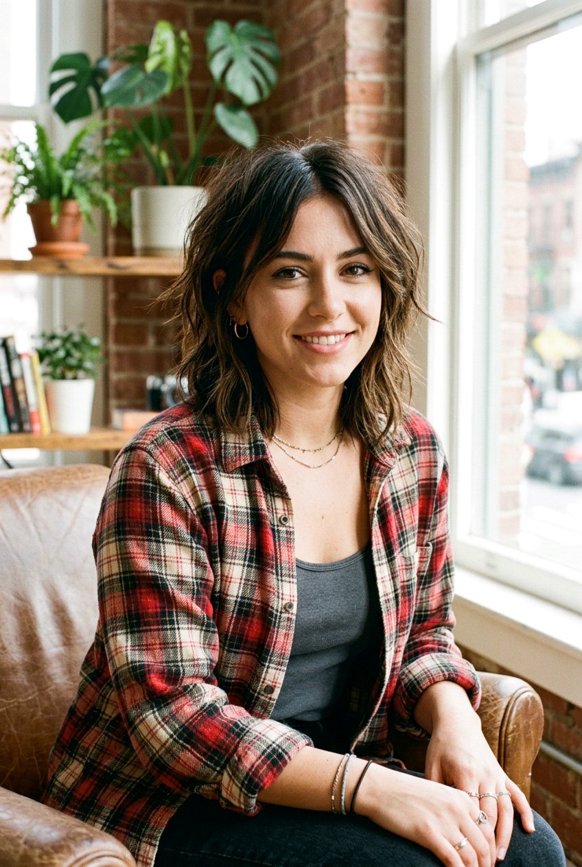 Layered Grunge Cut - 20 alt haircut ideas for women - 20 alt haircut ideas for women