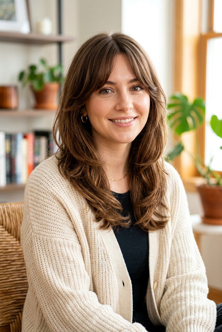 Layered Haircut With Curtain Bangs - 20 best layered haircut ideas for women - 20 best layered haircut ideas for women