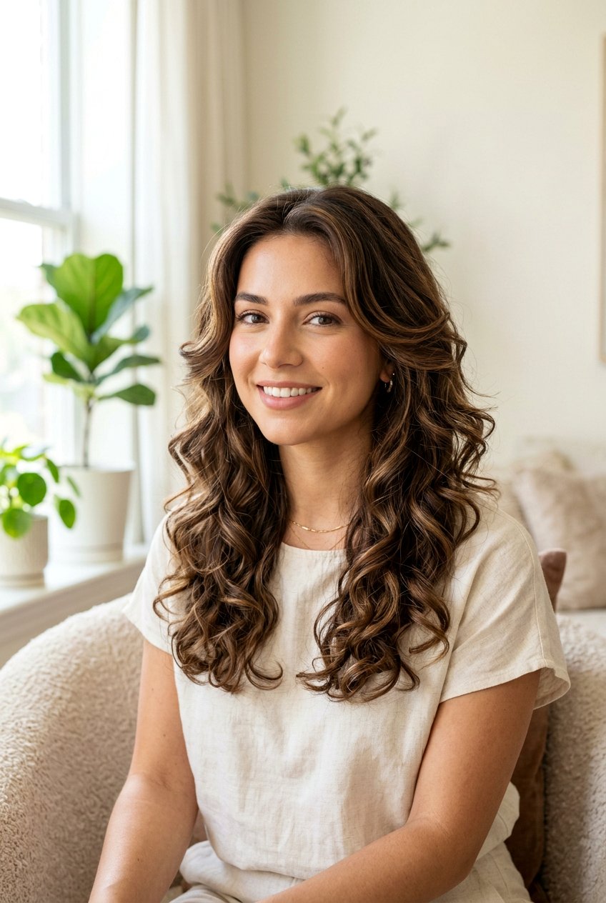 Layered Haircut With S Curls - 20 korean layered haircut - 20 korean layered haircut