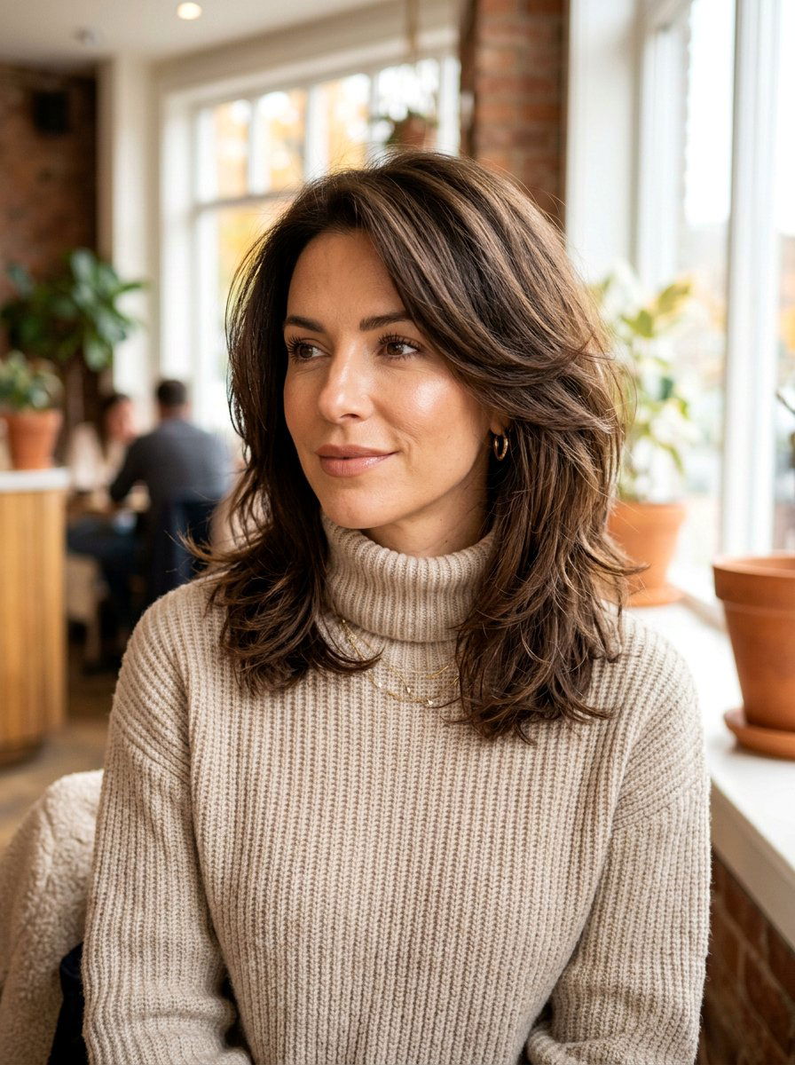 Layered Italian Lob Haircut - 20 italian lob haircut with movement - 20 italian lob haircut with movement