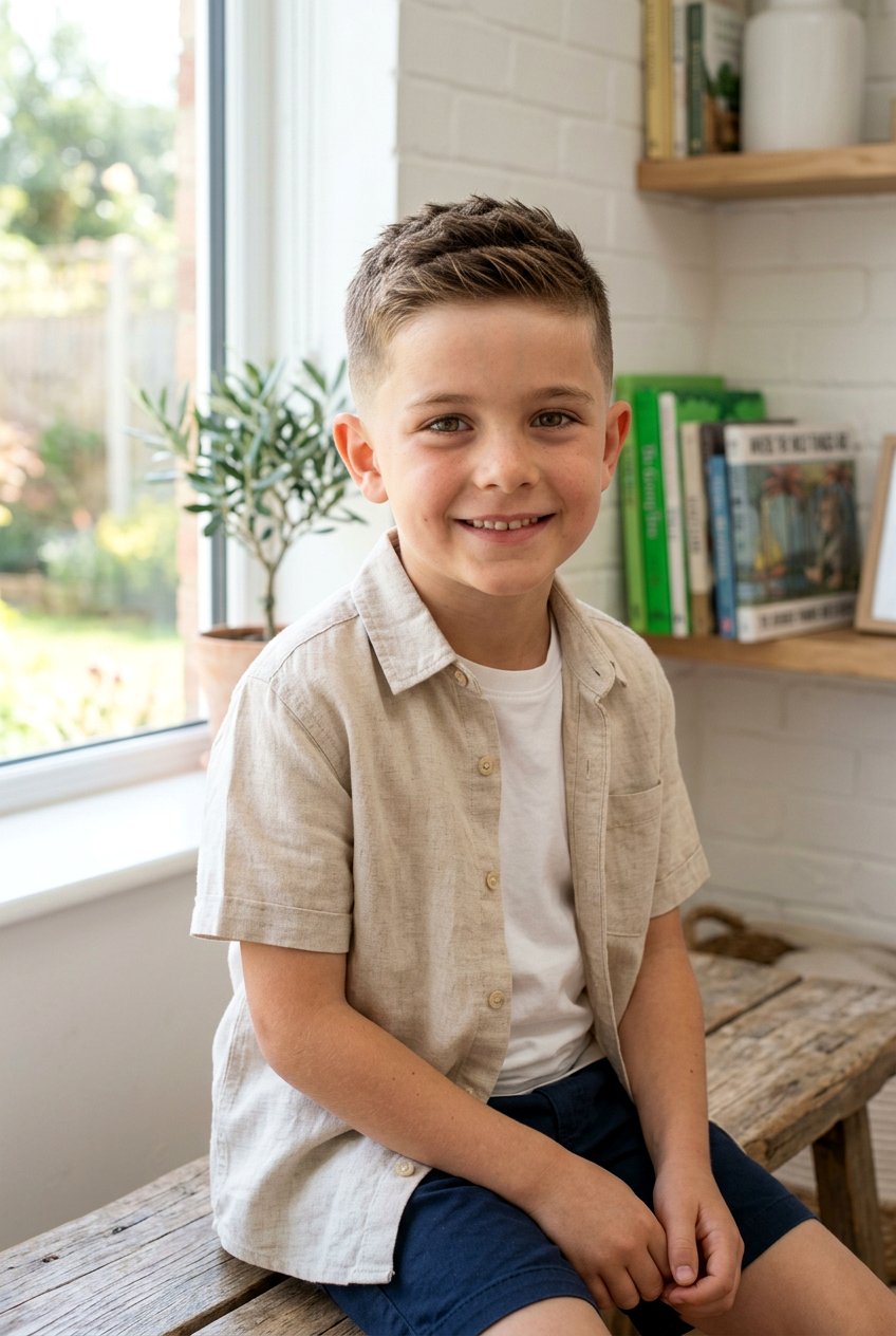 Layered Ivy League - 20 little boy long top short sides haircut - 20 little boy long top short sides haircut