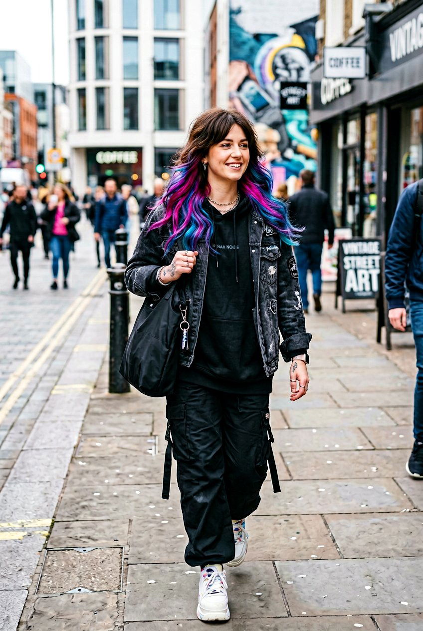 Layered Jellyfish Haircut With Underlayer Color - 20 layered jellyfish haircut - 20 layered jellyfish haircut