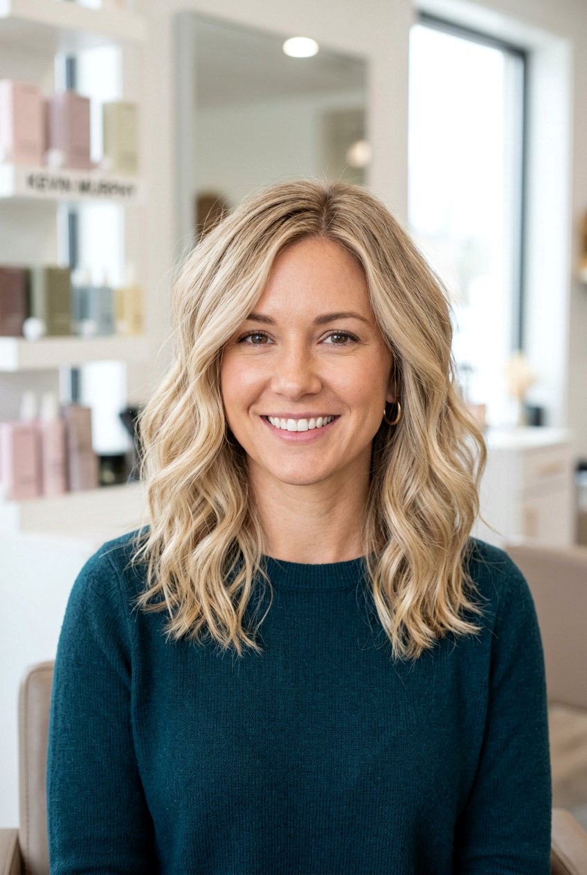 Layered Lob - 20 haircuts to make hair look thicker - 20 haircuts to make hair look thicker