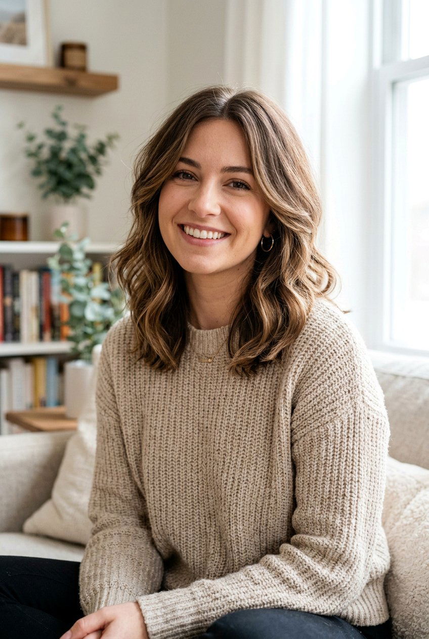 Layered Lob - 20 winter haircut ideas for women - 20 winter haircut ideas for women