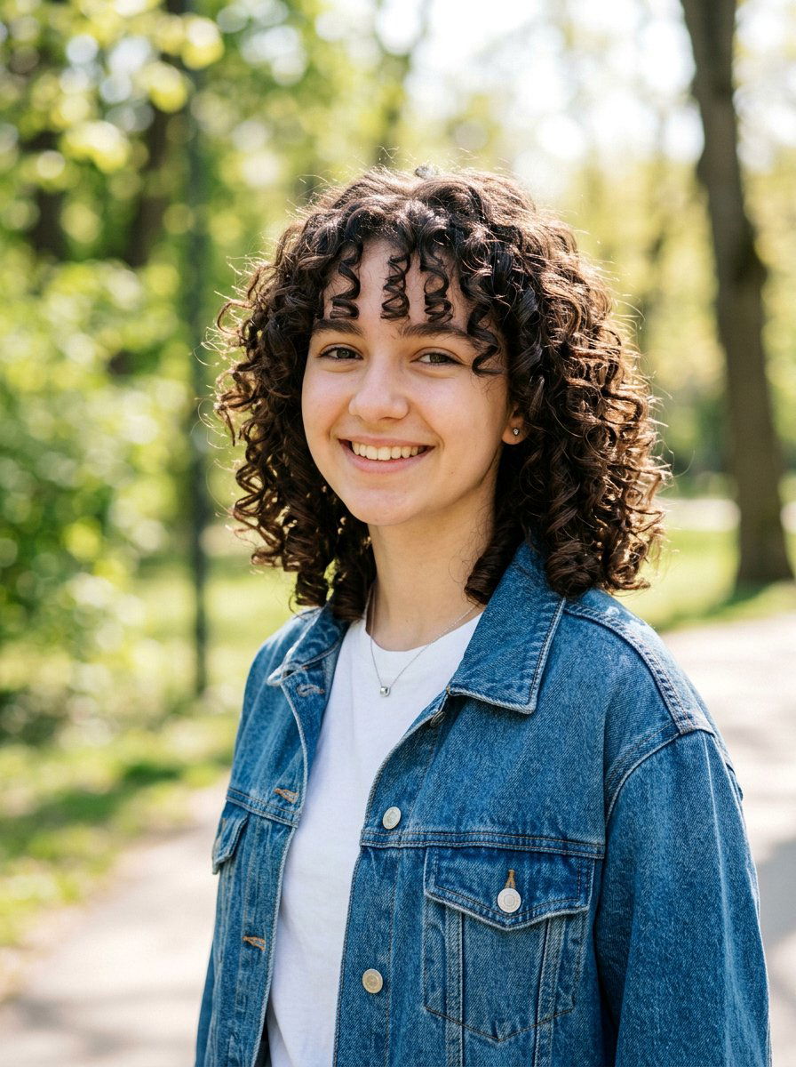 Layered Lob For Curly Hair - 20 teen girls layered lob haircut - 20 teen girls layered lob haircut