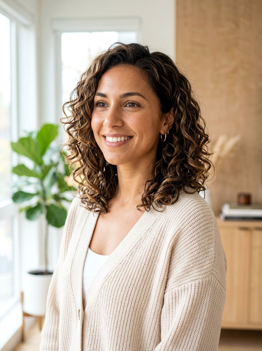 Layered Lob Haircut For Damaged Curls - 20 haircut for heat damaged curls - 20 haircut for heat damaged curls