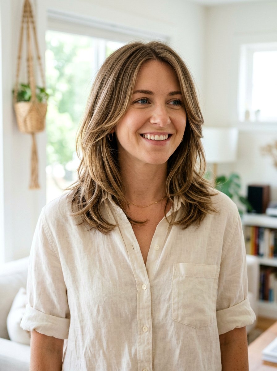 Layered Lob Haircut For Fine Hair - 20 haircut for sparse fine hair - 20 haircut for sparse fine hair