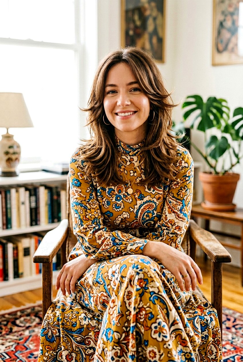 Layered Lob With Feathered Ends - 20 bouncy hairstyle for layered lob - 20 bouncy hairstyle for layered lob