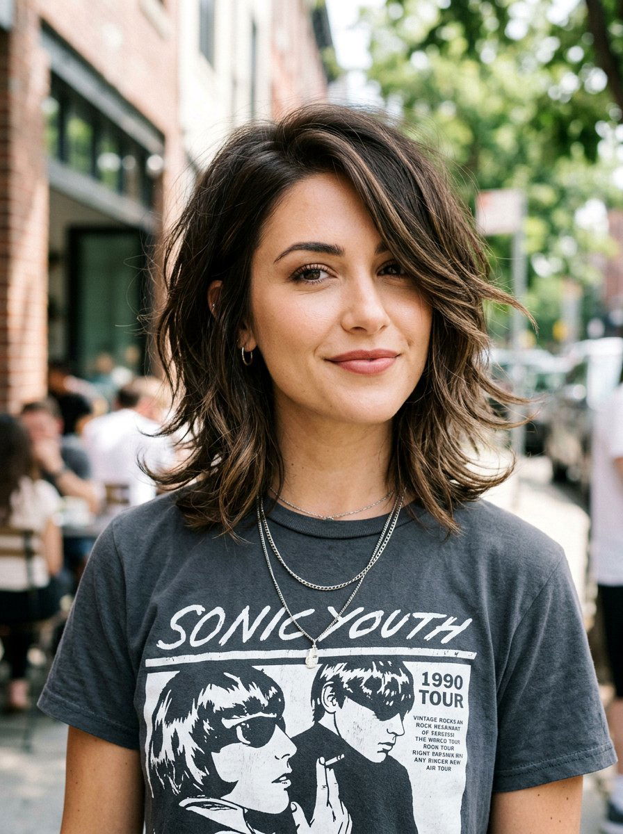 Layered Lob With Flipped Ends Choppy - 20 layered lob with flipped ends - 20 layered lob with flipped ends