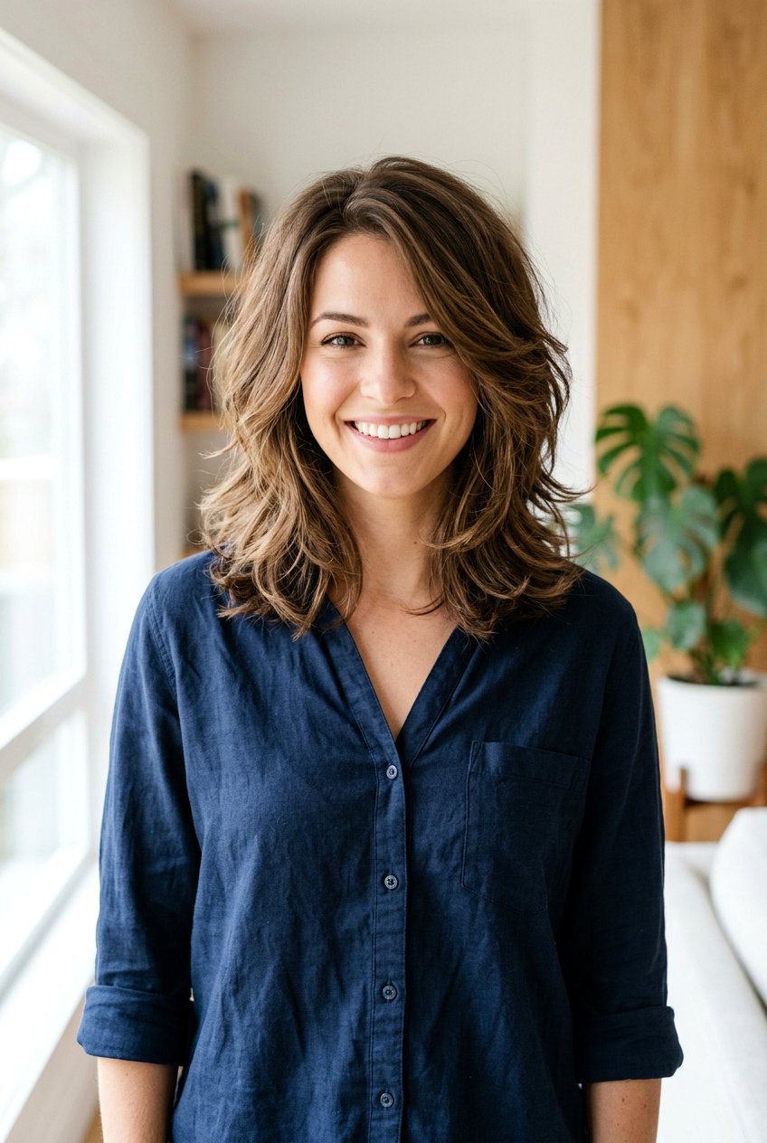 Layered Lob for Heart Face - 20 long layers for heart shaped face women - 20 long layers for heart shaped face women