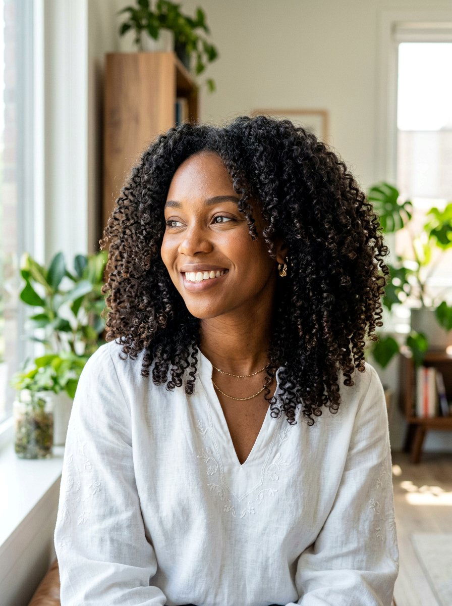 Layered Medium Cut For 3c Hair - 20 haircut for 3c curly hair - 20 haircut for 3c curly hair