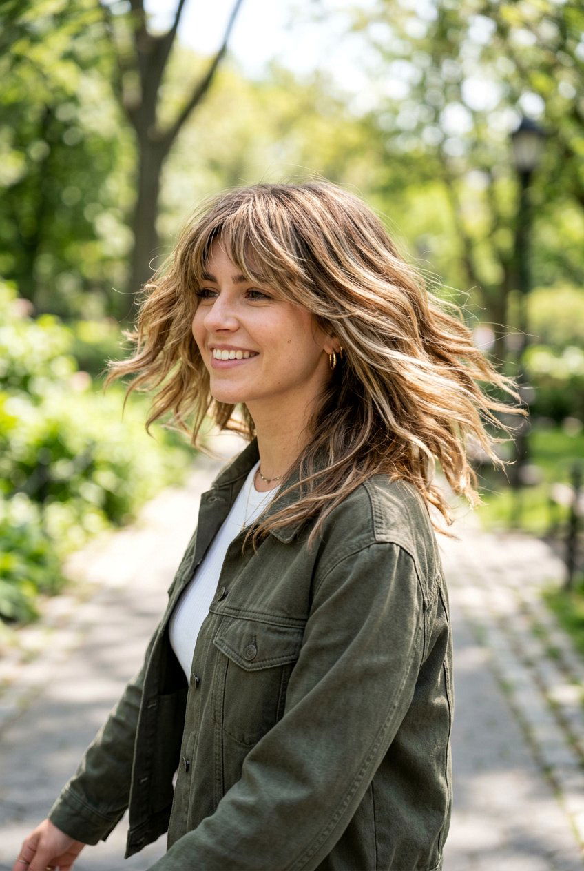 Layered Medium Wolf Cut - 20 medium wolf cut - 20 medium wolf cut