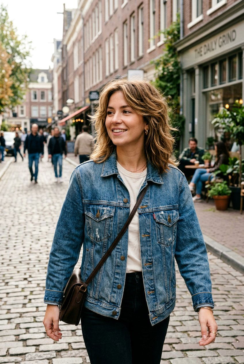 Layered Midi Shag - 20 90s flip haircut for medium hair - 20 90s flip haircut for medium hair