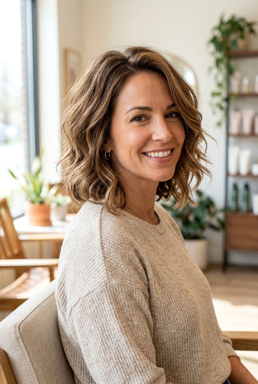 Layered Mom Bob - 20 mom bob haircut - 20 mom bob haircut