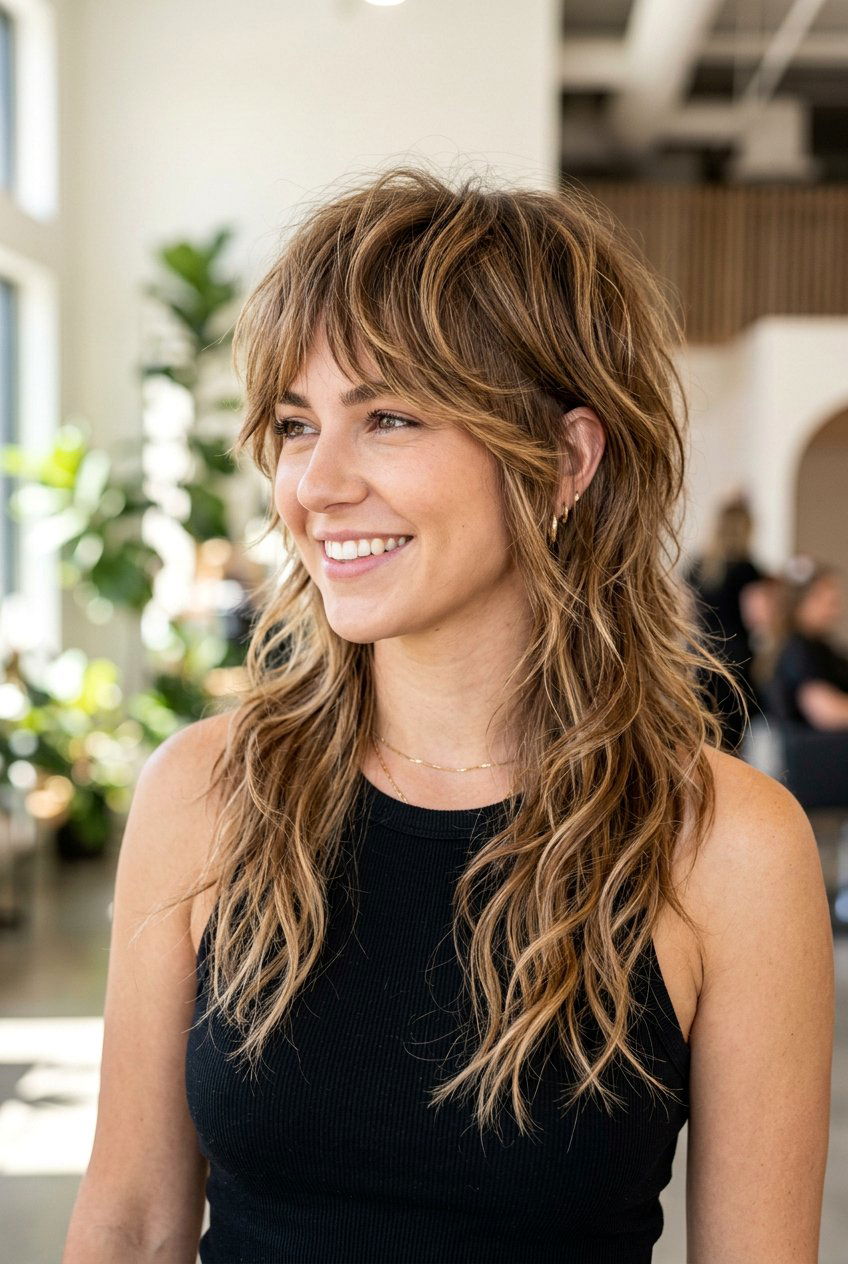 Layered Mullet Haircut - 20 mullet haircut for women - 20 mullet haircut for women