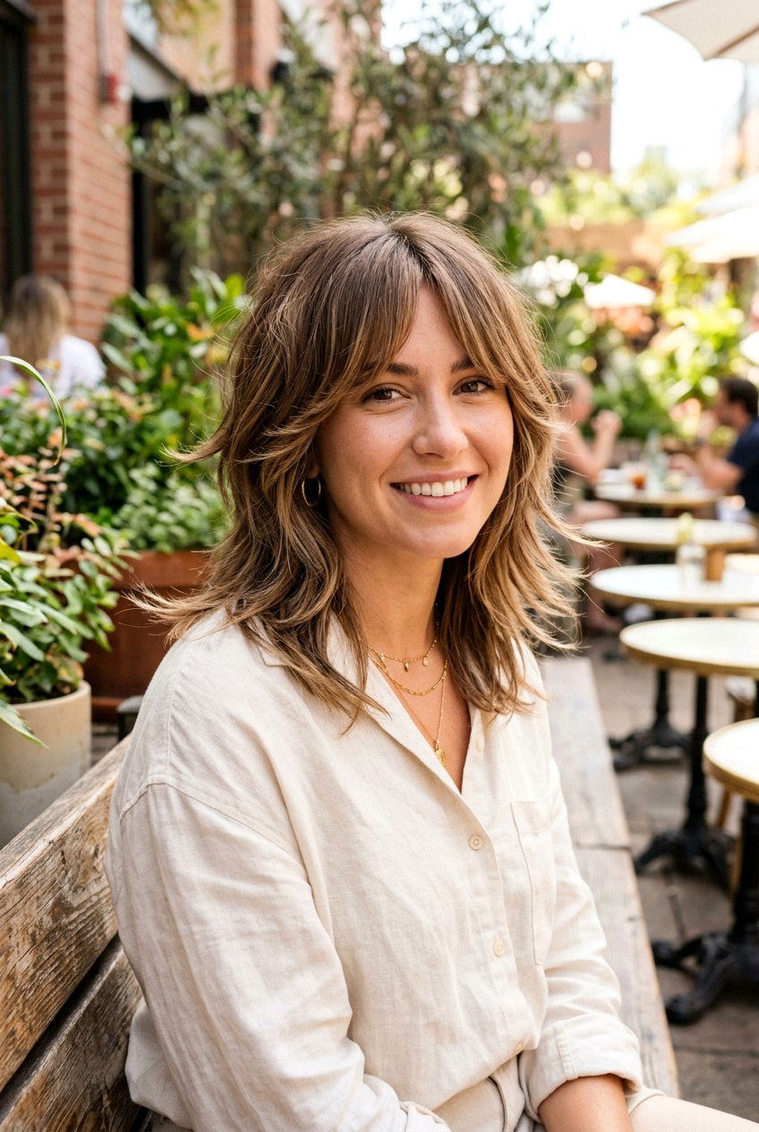 Layered Octopus Haircut With Curtain Bangs - 20 octopus haircut with curtain bangs - 20 octopus haircut with curtain bangs