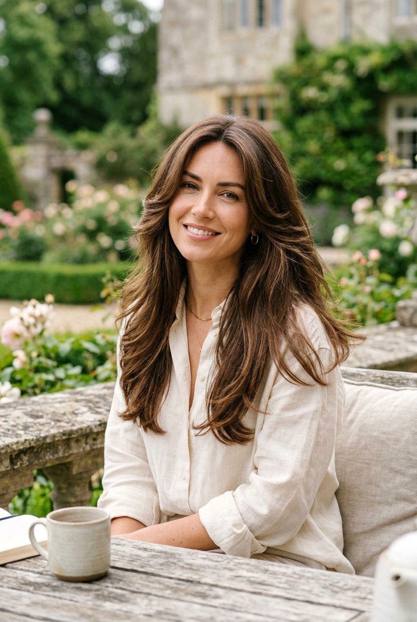 Layered Old Money Long Hair - 20 old money hairstyles - 20 old money hairstyles