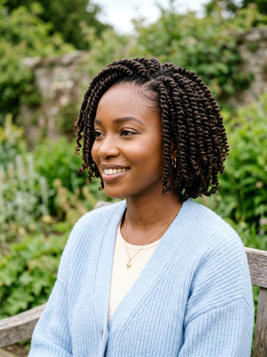 Layered Passion Twist Bob - 20 passion twist bob hairstyle - 20 passion twist bob hairstyle