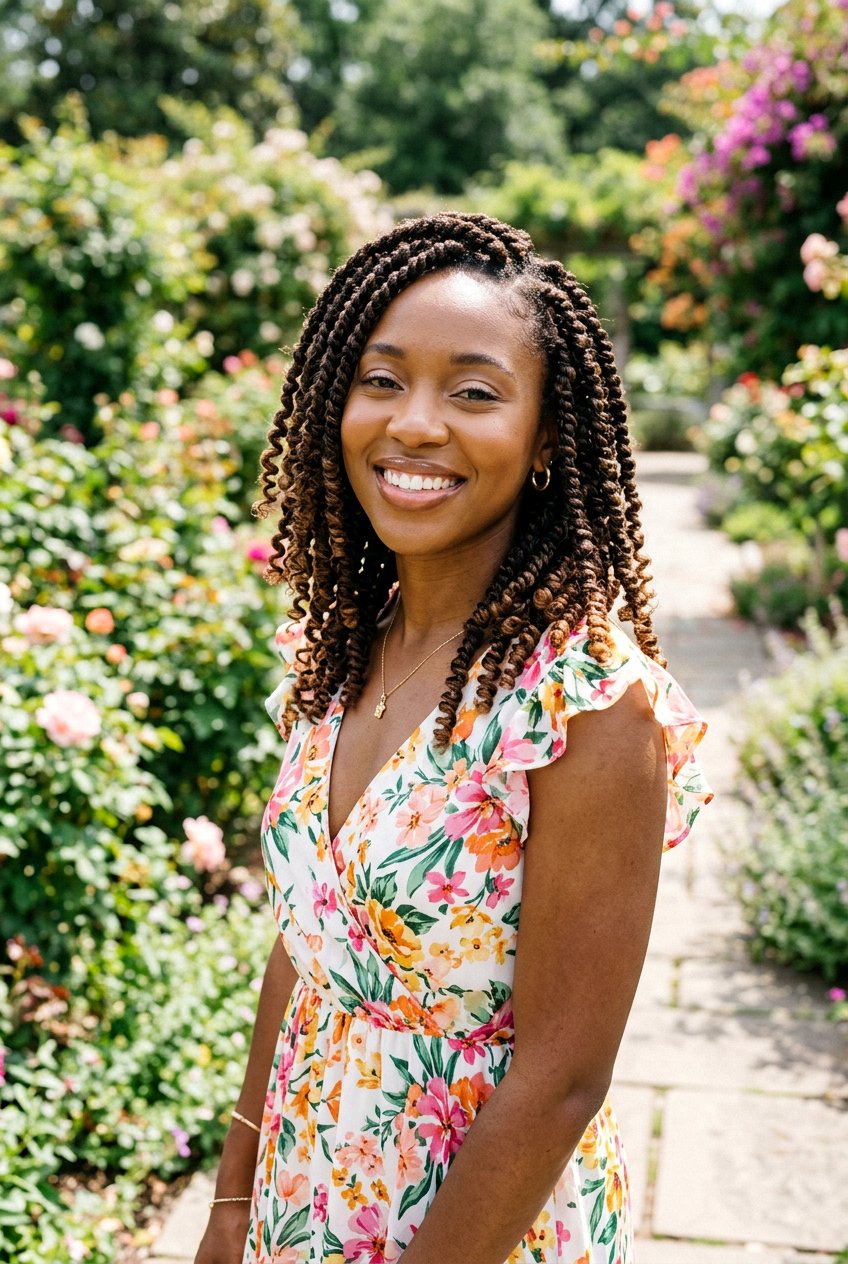 Layered Passion Twists With Curly Ends - 20 passion twists with curly ends - 20 passion twists with curly ends