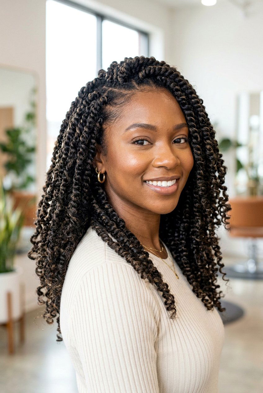Layered Passion Twists - 20 passion twists hairstyles - 20 passion twists hairstyles