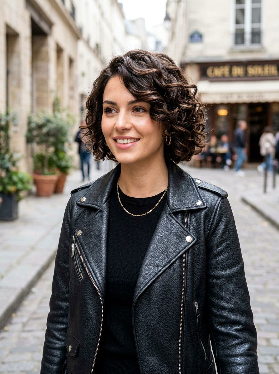 Layered Pin Curl Bob - 20 pin curl bob hairstyle - 20 pin curl bob hairstyle