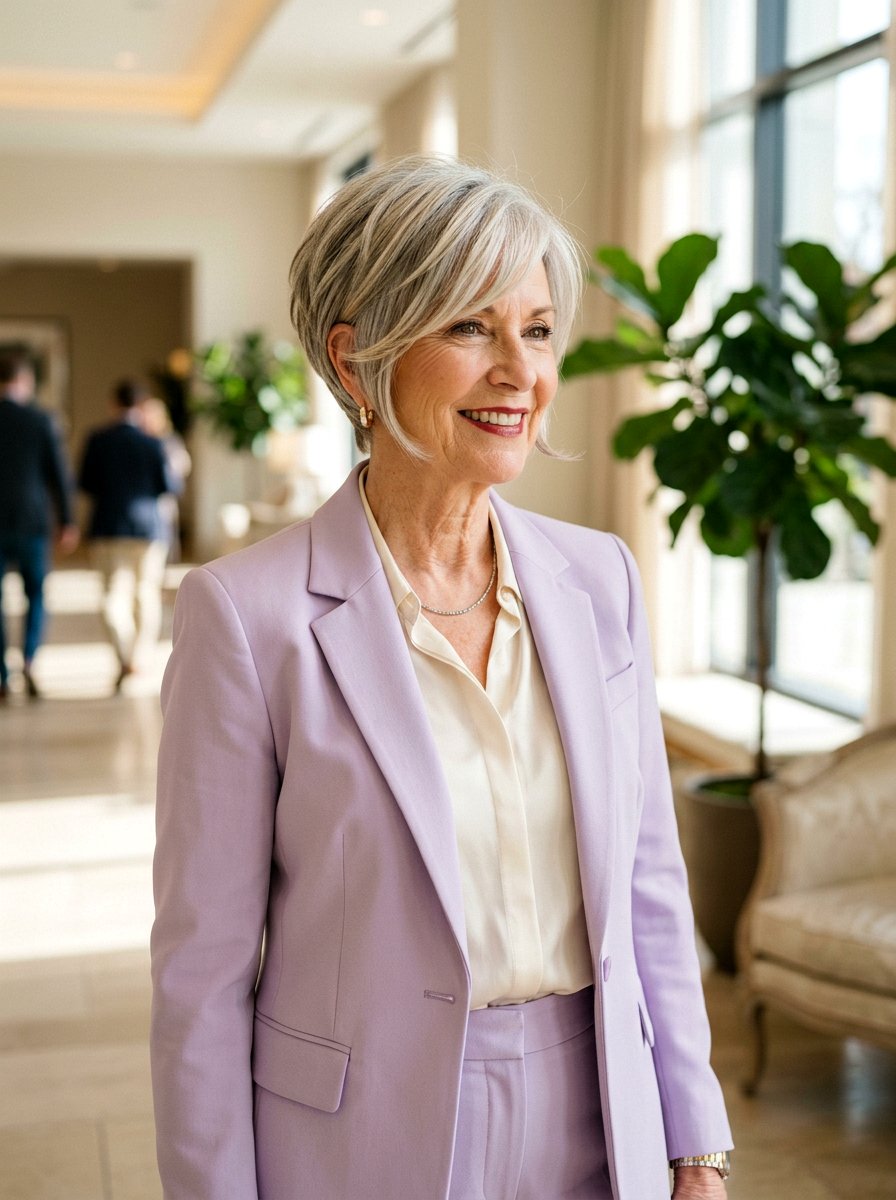 Layered Pixie Bob - 20 wedding guest pixie hairstyle for older women - 20 wedding guest pixie hairstyle for older women