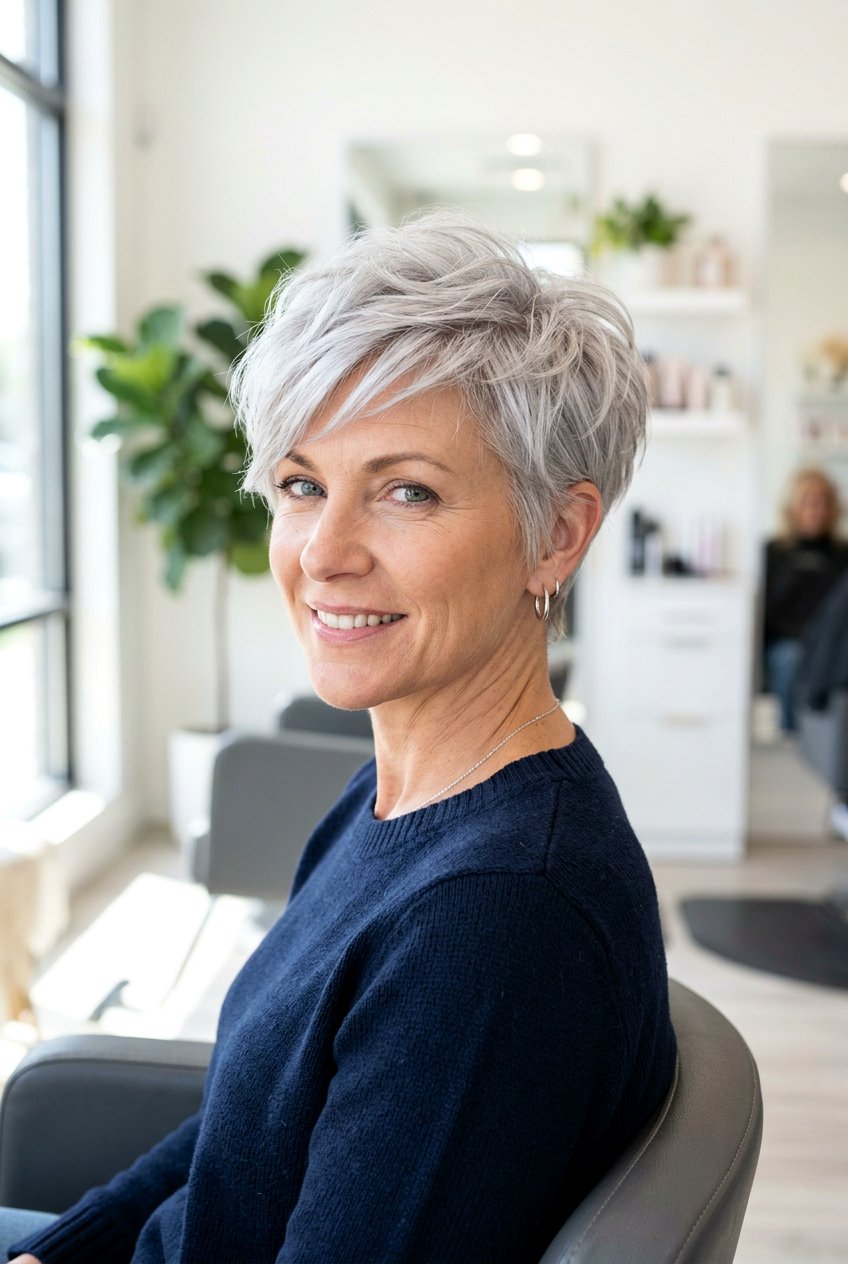 Layered Pixie Cut - 20 low maintenance short haircuts - 20 low maintenance short haircuts