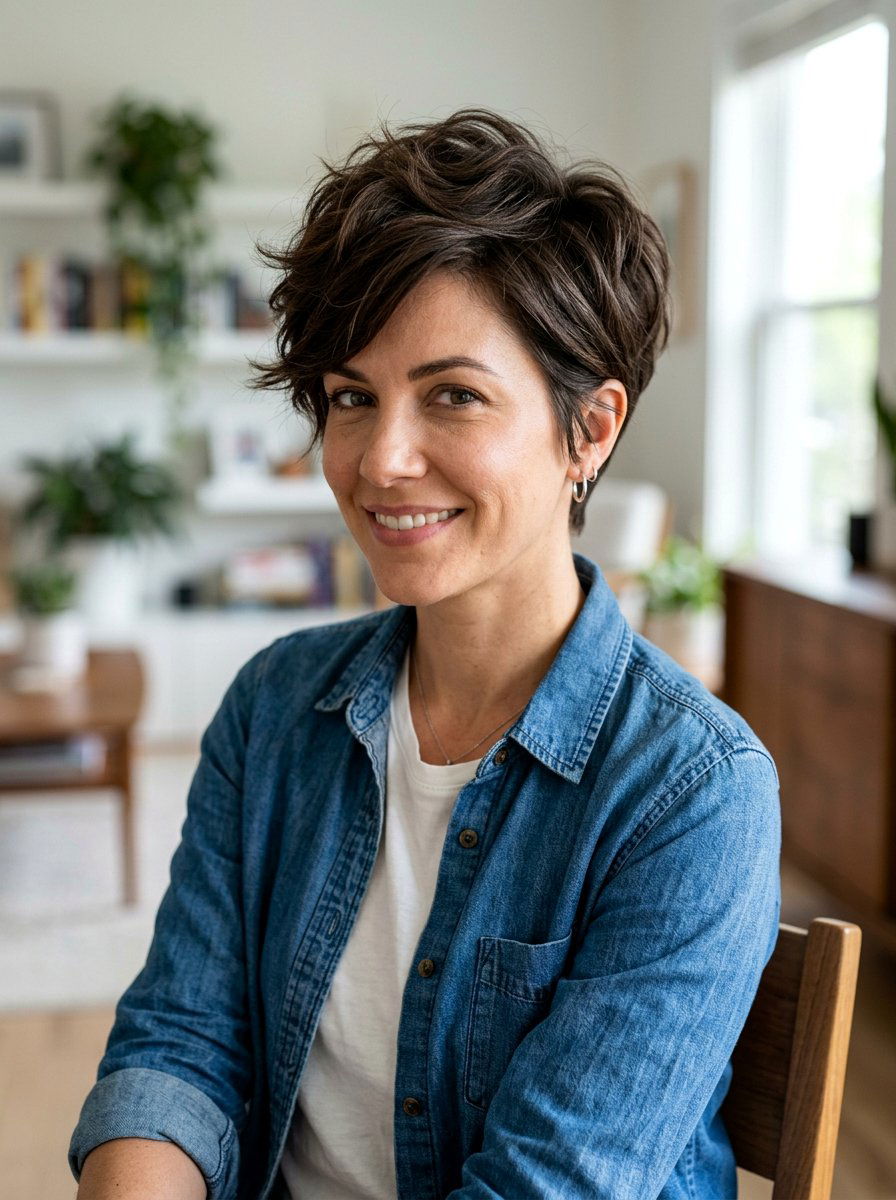 Layered Pixie Cut - 20 final hairstyle keyword ideas for women - 20 final hairstyle keyword ideas for women