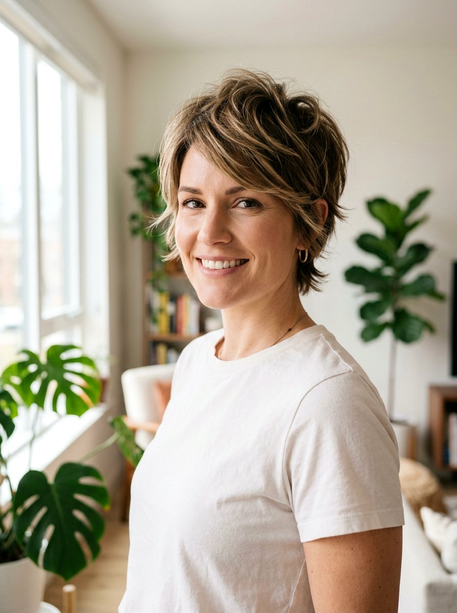 Layered Pixie Cut For Square Face - 20 short haircut for square face women - 20 short haircut for square face women