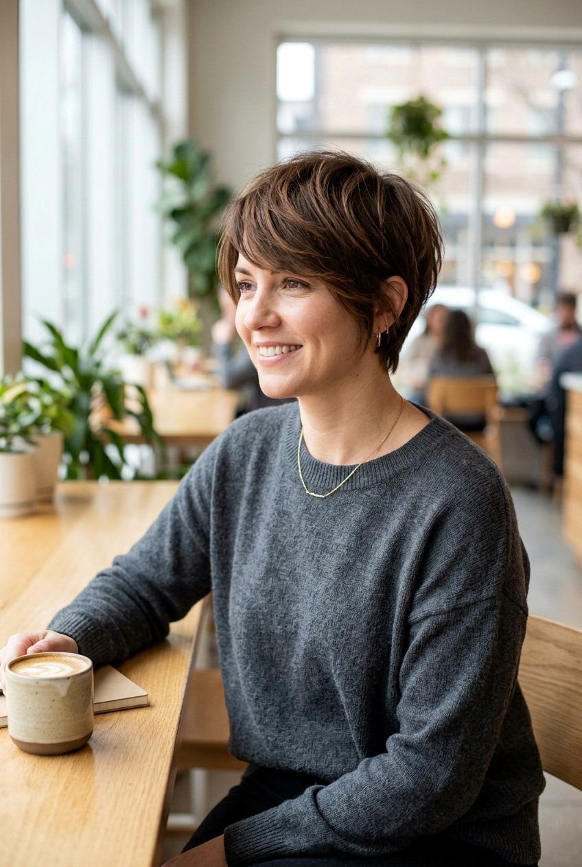 Layered Pixie Cut With Long Fringe - 20 pixie cut with long fringe - 20 pixie cut with long fringe