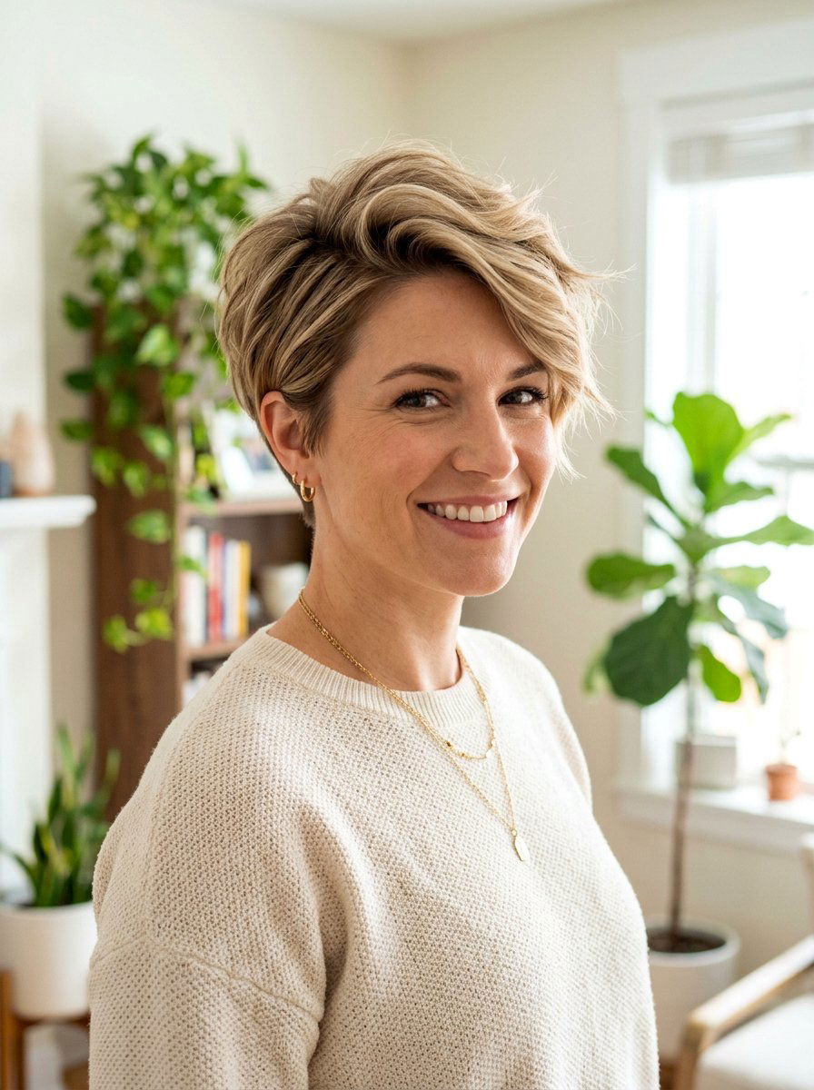 Layered Pixie Cut With Volume On Top - 20 short haircut with volume on top - 20 short haircut with volume on top