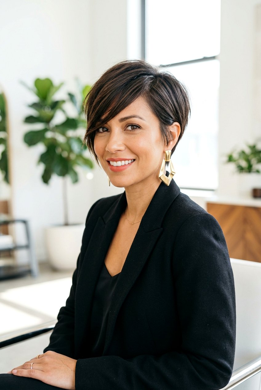 Layered Pixie For Straight Hair - 20 sleek layered haircut for straight hair women - 20 sleek layered haircut for straight hair women