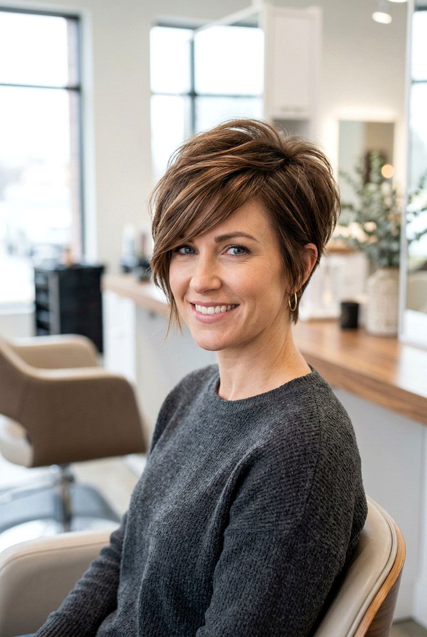 Layered Pixie With Long Bangs - 20 pixie with long bangs - 20 pixie with long bangs