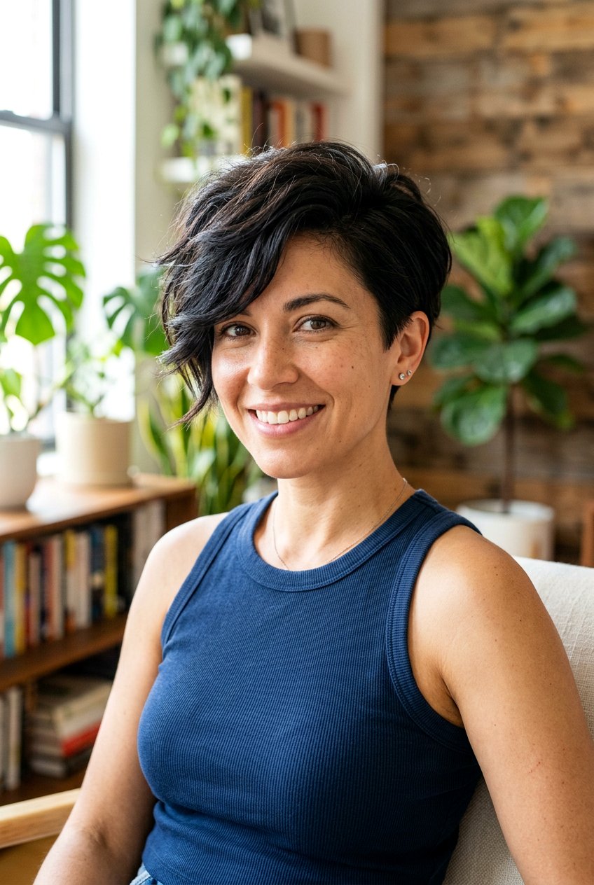 Layered Pixie With Long Top For Thick Coarse Hair - 20 short layered haircut for thick coarse hair - 20 short layered haircut for thick coarse hair