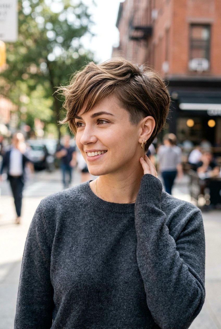 Layered Pixie With Undercut - 20 edgy pixie with undercut - 20 edgy pixie with undercut