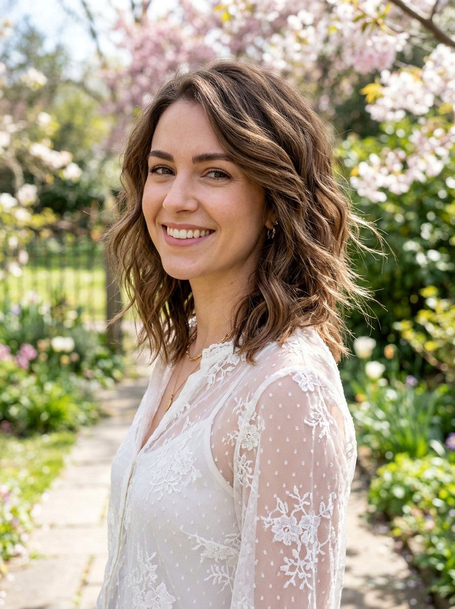 Layered Razor Cut Wavy Hair - 20 wavy layered haircut for thick hair women - 20 wavy layered haircut for thick hair women