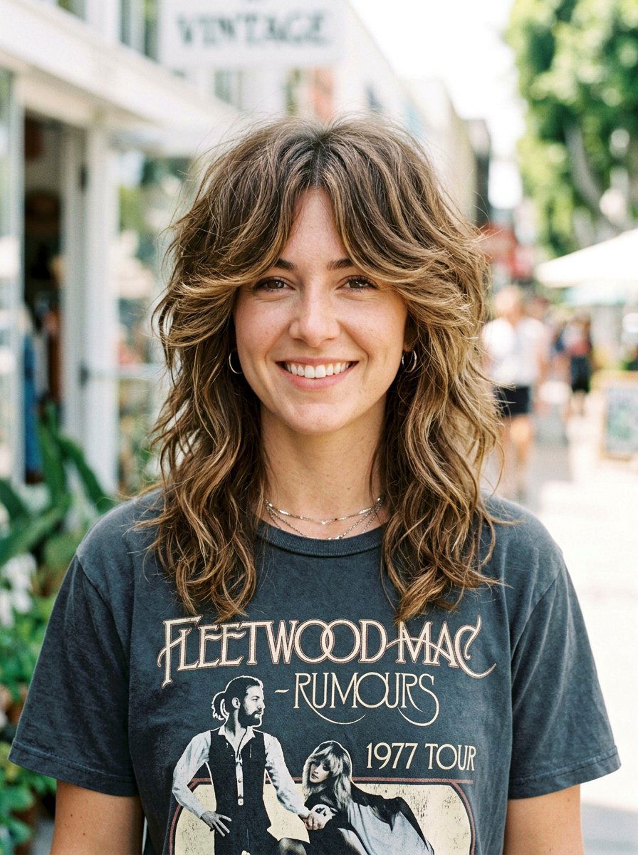 Layered Shag Haircut - 20 hairstyle to soften cheekbones women - 20 hairstyle to soften cheekbones women