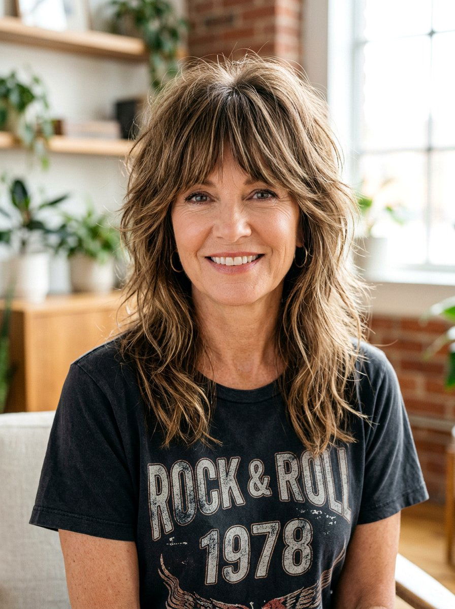 Layered Shag Haircut For Sparse Hairline - 20 hairstyle to cover sparse hairline - 20 hairstyle to cover sparse hairline